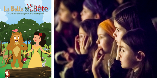 La Belle et le Bête: spectacle jeune public (de 3 à 10 ans) à la